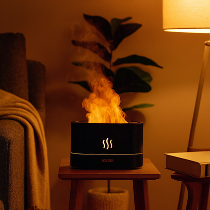 Flame humidifier