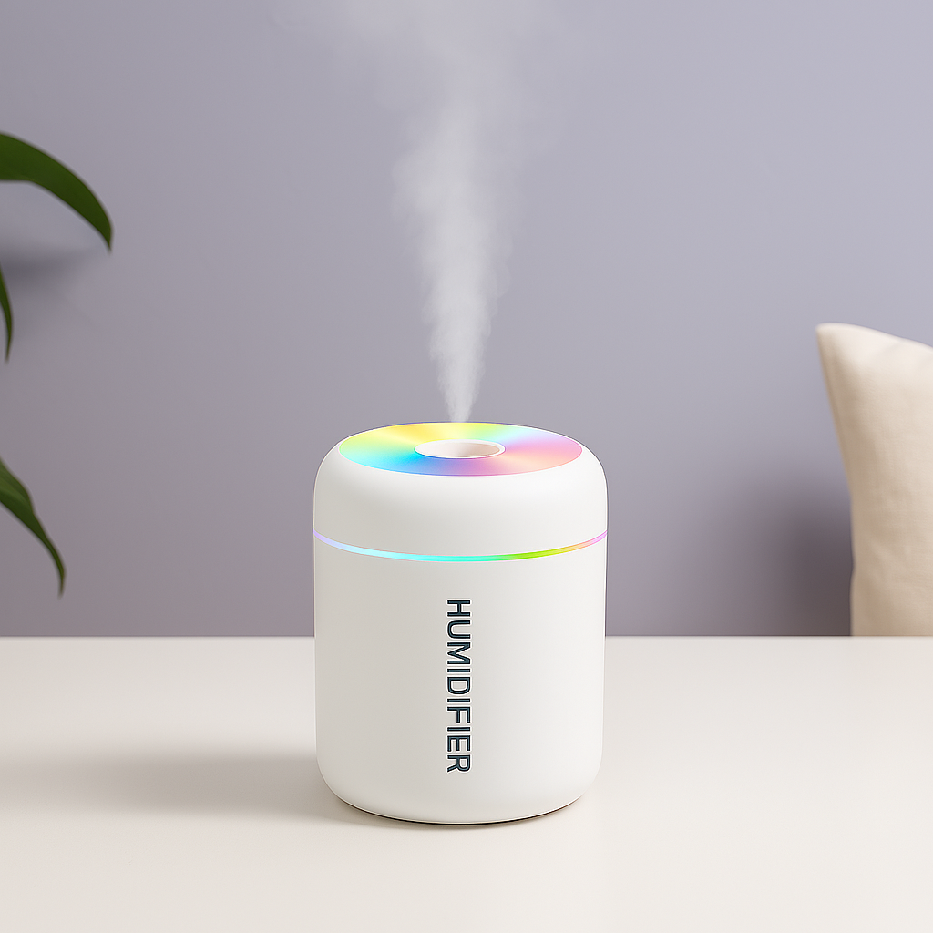 Mini led humidifier,